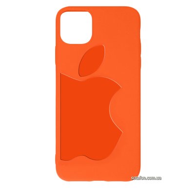 Чохол-накладка TPU Big Apple Case для iPhone 11 Pro Max Помаранчевий 1001000353 фото
