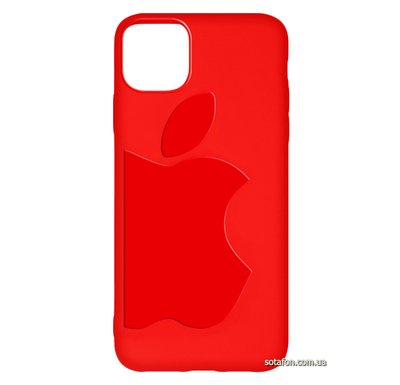 Чохол-накладка TPU Big Apple Case для iPhone 11 Pro Max Червоний 1001000355 фото
