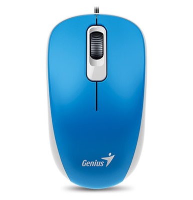 Мишка Genius DX-110 USB Голубий 2000019051541 фото