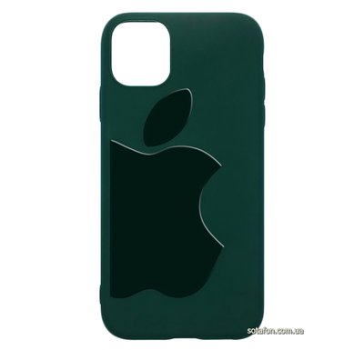 Чохол-накладка TPU Big Apple Case для iPhone 11 Темно-зелений 1001000344 фото