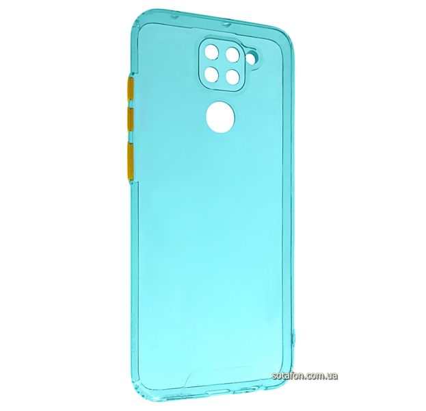 Чехол-накладка TPU Acid Color Case Xiaomi Redmi Note 9 Голубой 1001000340 фото