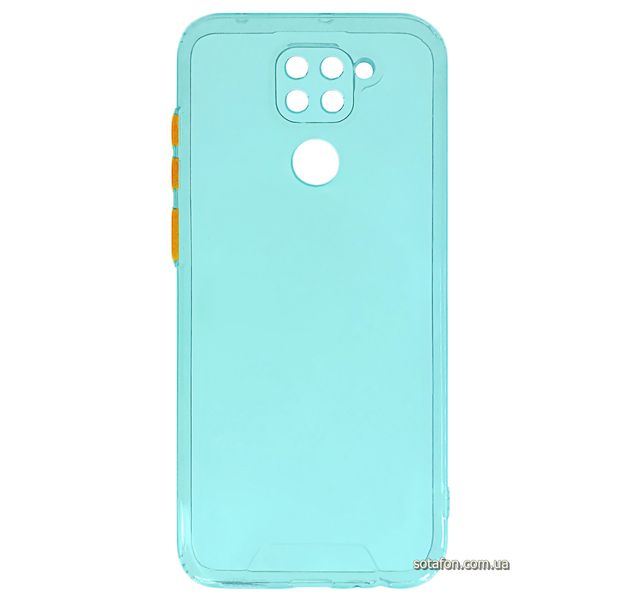 Чохол-накладка TPU Acid Color Case Xiaomi Redmi Note 9 Блакитний 1001000340 фото