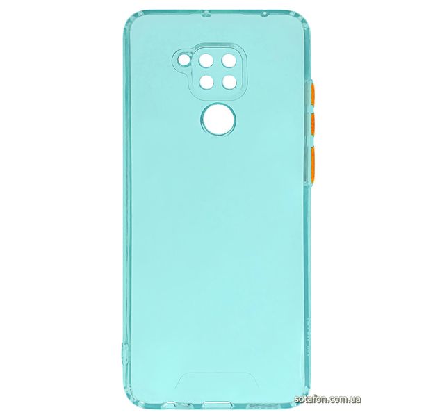 Чехол-накладка TPU Acid Color Case Xiaomi Redmi Note 9 Голубой 1001000340 фото