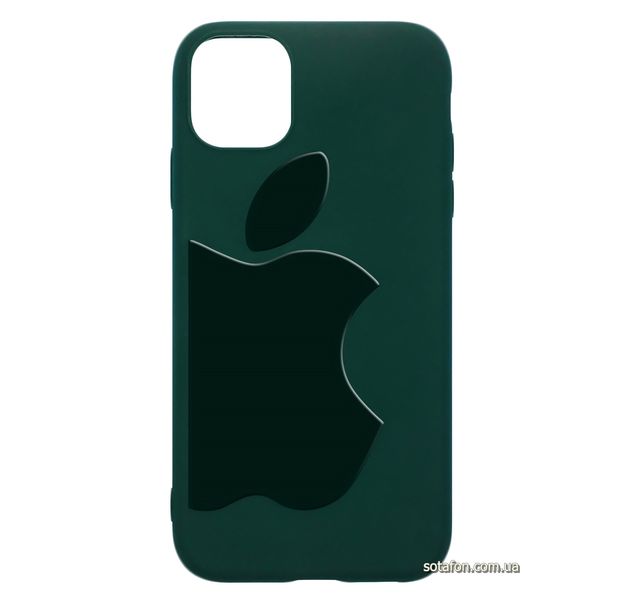 Чехол-накладка TPU Big Apple Case для iPhone 11 Темно-зеленый 1001000344 фото