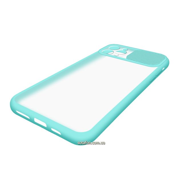 Чохол-накладка TPU+PC Camera Protect Matte Case для iPhone 11 Pro Max Блакитний 1001000319 фото