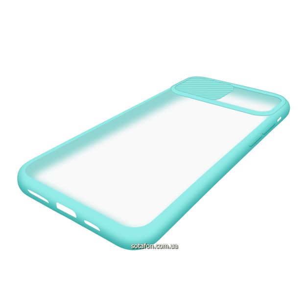 Чохол-накладка TPU+PC Camera Protect Matte Case для iPhone 11 Pro Max Блакитний 1001000319 фото