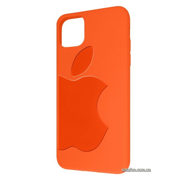 Чехол-накладка TPU Big Apple Case для iPhone 11 Pro Max Оранжевый 1001000353 фото