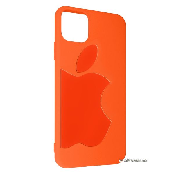 Чехол-накладка TPU Big Apple Case для iPhone 11 Pro Max Оранжевый 1001000353 фото