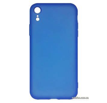 Чохол-накладка TPU Acid Color Case для iPhone XR Блакитний 1001000303 фото