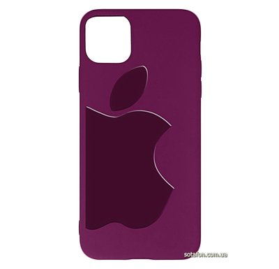 Чохол-накладка TPU Big Apple Case для iPhone 11 Pro Max Фіолетовий 1001000354 фото