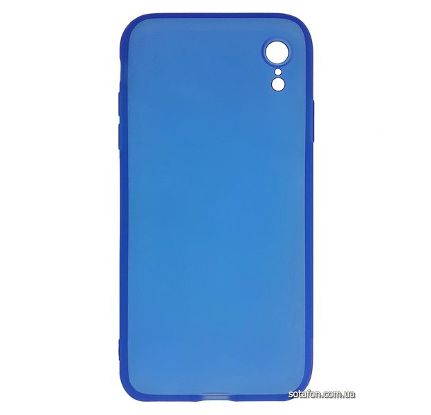 Чехол-накладка TPU Acid Color Case для iPhone XR Голубой 1001000303 фото