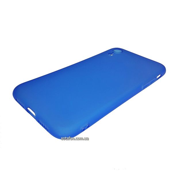 Чехол-накладка TPU Acid Color Case для iPhone XR Голубой 1001000303 фото