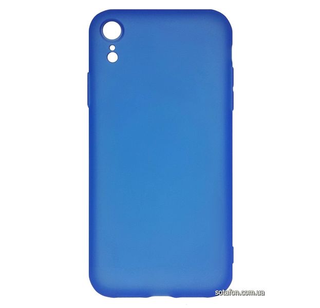 Чехол-накладка TPU Acid Color Case для iPhone XR Голубой 1001000303 фото