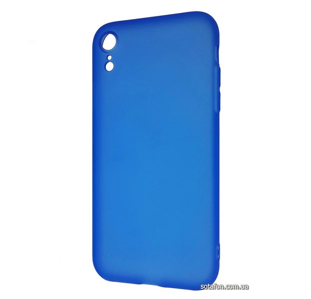 Чохол-накладка TPU Acid Color Case для iPhone XR Блакитний 1001000303 фото