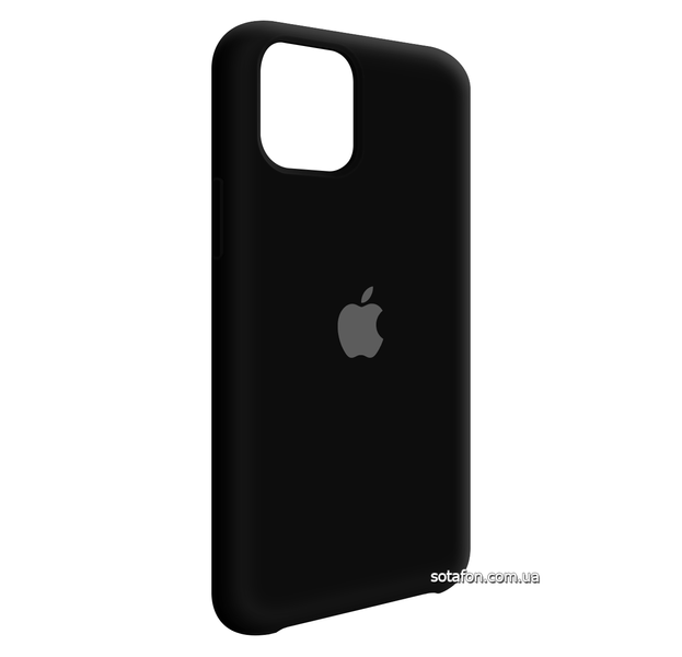 Чохол-накладка Silicone Case (AA) для iPhone 11 Pro Чорний 0088576284p фото | SOTAFON