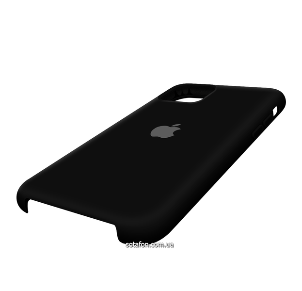 Чохол-накладка Silicone Case (AA) для iPhone 11 Pro Чорний 0088576284p фото | SOTAFON
