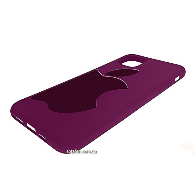 Чехол-накладка TPU Big Apple Case для iPhone 11 Pro Max Фиолетовый 1001000354 фото