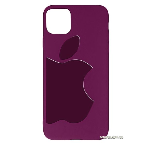 Чехол-накладка TPU Big Apple Case для iPhone 11 Pro Max Фиолетовый 1001000354 фото