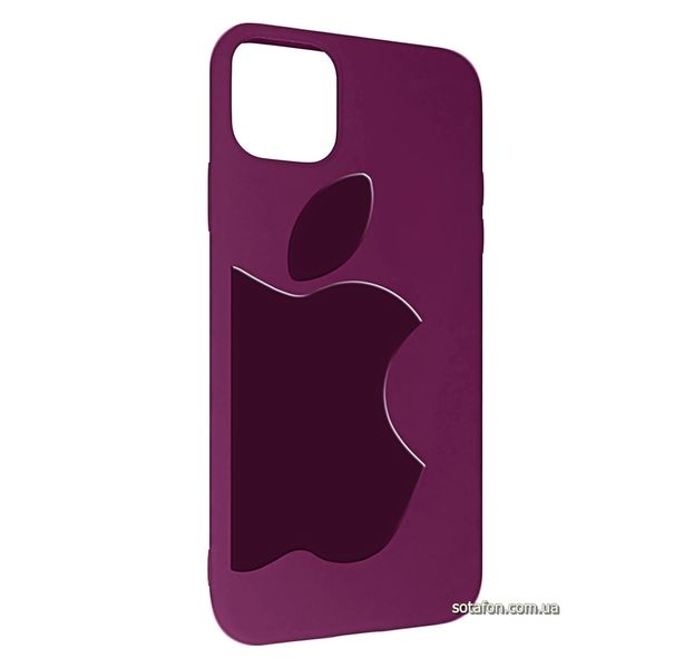 Чехол-накладка TPU Big Apple Case для iPhone 11 Pro Max Фиолетовый 1001000354 фото