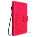 Шкіряний чохол-книжка Four-leaf Clover з візитницею для iPhone 11 Pro Малиновий 0088576238p фото 6 | SOTAFON