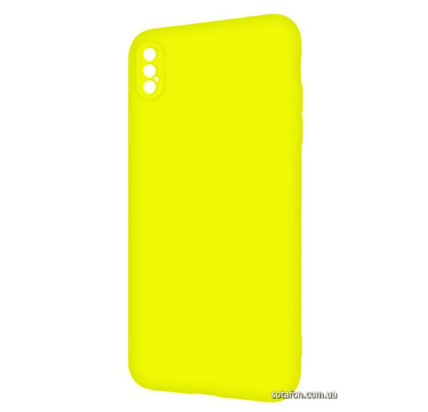 Чохол-накладка TPU Acid Color Case для iPhone Xs Max Жовтий 1001000307 фото