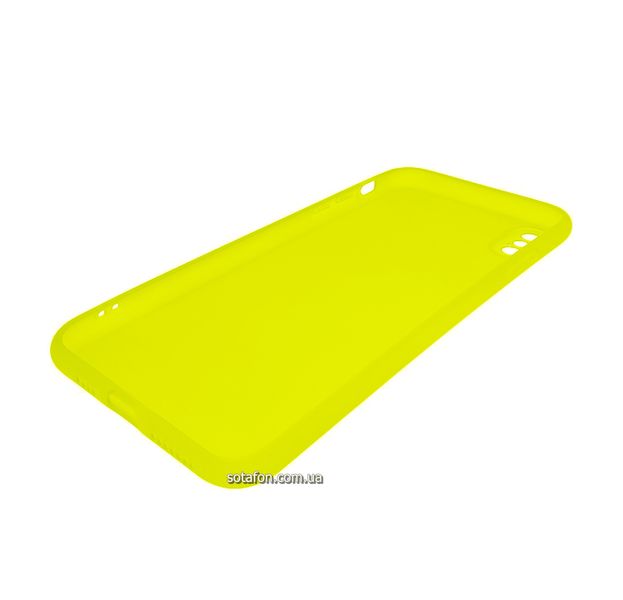 Чехол-накладка TPU Acid Color Case для iPhone Xs Max Желтый 1001000307 фото