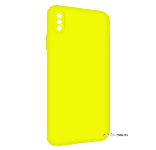 Чехол-накладка TPU Acid Color Case для iPhone Xs Max Желтый 1001000307 фото