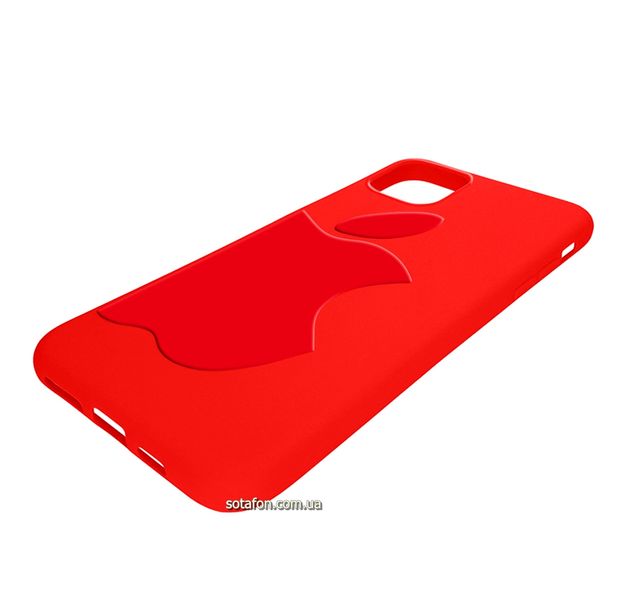 Чехол-накладка TPU Big Apple Case для iPhone 11 Pro Max Красный 1001000355 фото