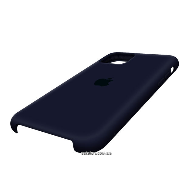 Чохол-накладка Silicone Case (AA) для iPhone 11 Pro Темно-синій 0088576286p фото | SOTAFON