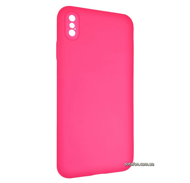 Чохол-накладка TPU Acid Color Case для iPhone Xs Max Рожевий 1001000305 фото