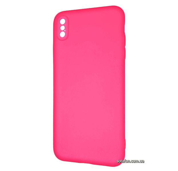 Чохол-накладка TPU Acid Color Case для iPhone Xs Max Рожевий 1001000305 фото