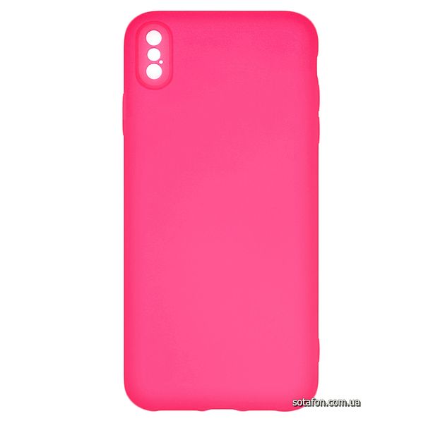 Чехол-накладка TPU Acid Color Case для iPhone Xs Max Розовый 1001000305 фото