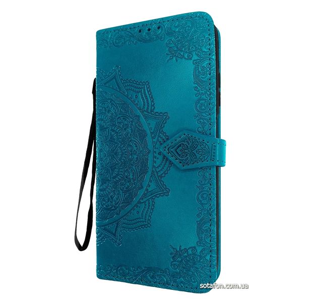 Шкіряний чохол-книжка Art Case для Xiaomi Redmi Note 9 4G Синій 0088576151p фото