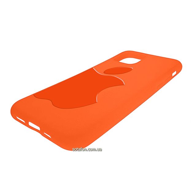 Чохол-накладка TPU Big Apple Case для iPhone 11 Pro Помаранчевий 1001000357 фото