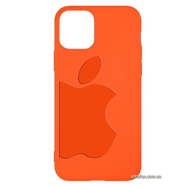 Чехол-накладка TPU Big Apple Case для iPhone 11 Pro Оранжевый 1001000357 фото