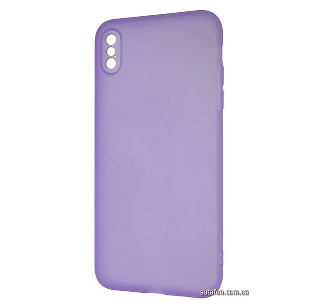 Чехол-накладка TPU Acid Color Case для iPhone Xs Max Фиолетовый 1001000306 фото