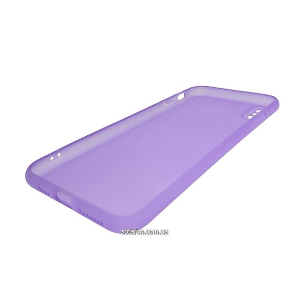 Чехол-накладка TPU Acid Color Case для iPhone Xs Max Фиолетовый 1001000306 фото