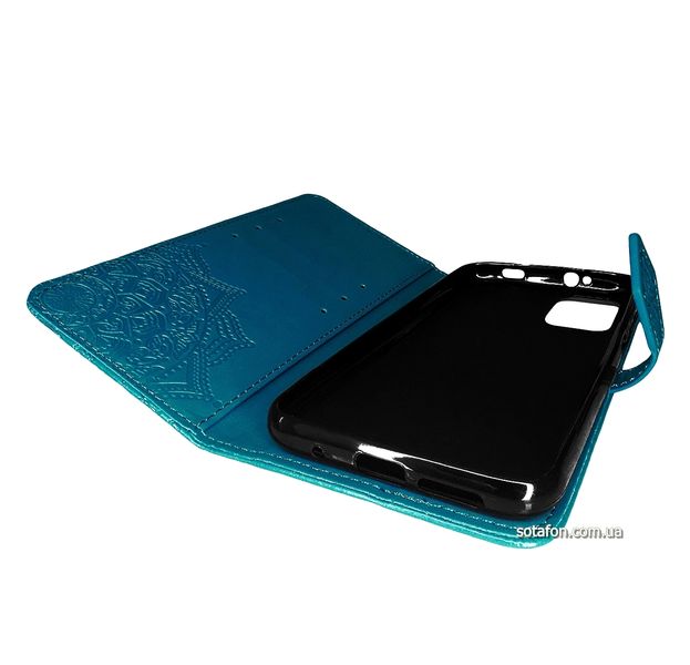 Кожаный чехол-книжка Art Case для Xiaomi Redmi 9T / Redmi 9 Power Синий 0088576152p фото