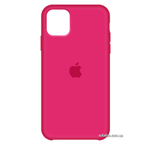 Чехол-накладка Silicone Case (AA) для iPhone 11 Малиновый (Dragon Fruit) 0088576288p фото | SOTAFON