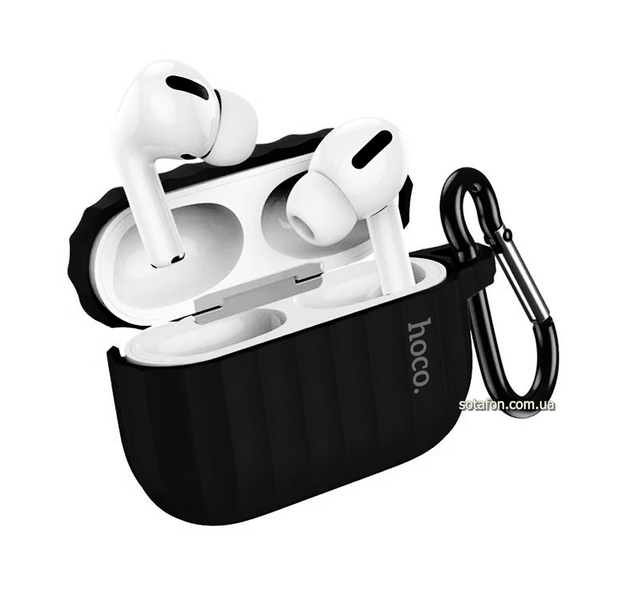 Чохол для навушників Hoco WB20 для AirPods Pro Чорний 0088576200p фото