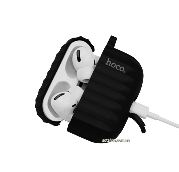 Чехол для наушников Hoco WB20 для AirPods Pro Черный 0088576200p фото