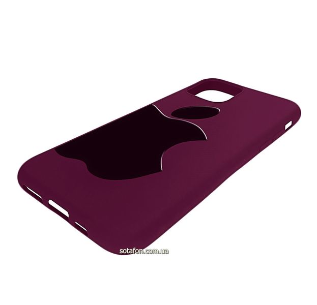 Чехол-накладка TPU Big Apple Case для iPhone 11 Pro Фиолетовый 1001000358 фото