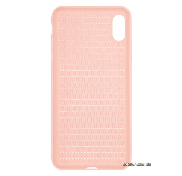 Чехол-накладка Baseus BV Weaving case 2 Generation для iPhone Xs Max Розовый 1012523 фото