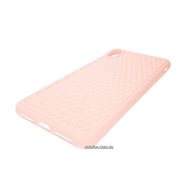 Чохол-накладка Baseus BV Weaving case 2 Generation для iPhone Xs Max Рожевий 1012523 фото