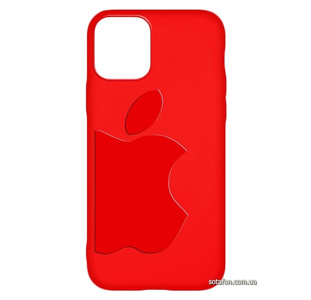 Чехол-накладка TPU Big Apple Case для iPhone 11 Pro Красный 1001000359 фото