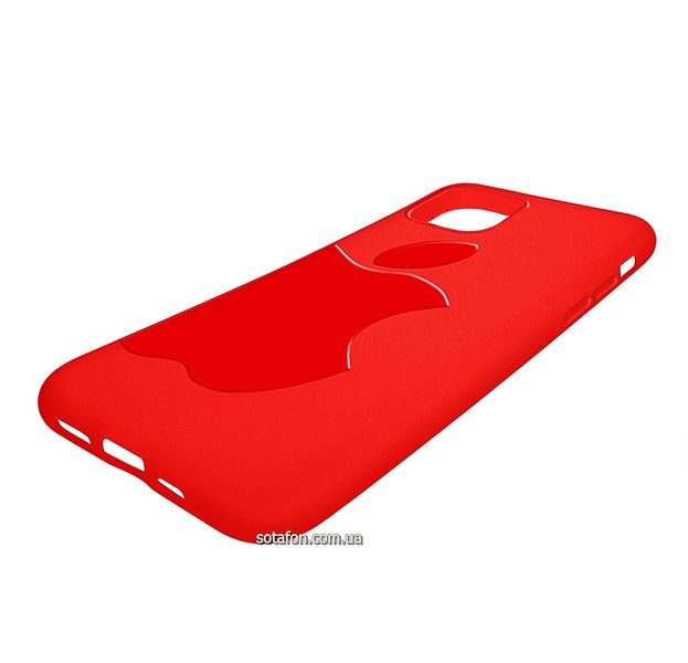 Чехол-накладка TPU Big Apple Case для iPhone 11 Pro Красный 1001000359 фото