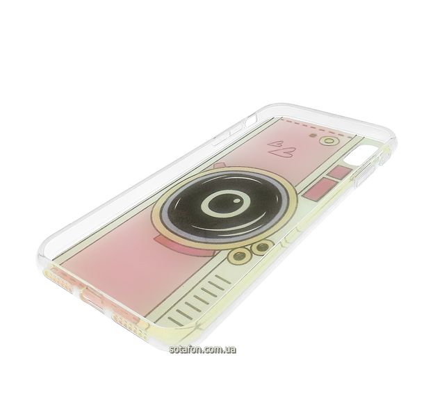 Чехол-накладка TPU Lovely Case Young Style для iPhone Xs Max (Камера) 1012569 фото