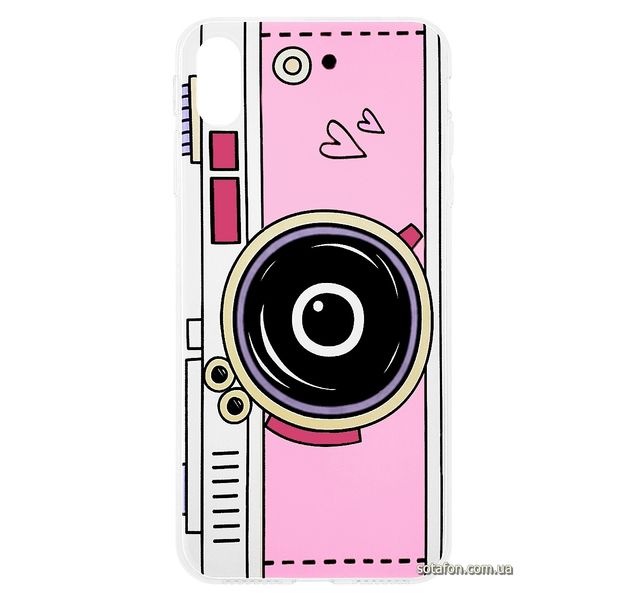 Чехол-накладка TPU Lovely Case Young Style для iPhone Xs Max (Камера) 1012569 фото