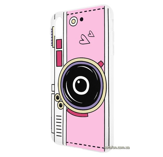 Чехол-накладка TPU Lovely Case Young Style для iPhone Xs Max (Камера) 1012569 фото