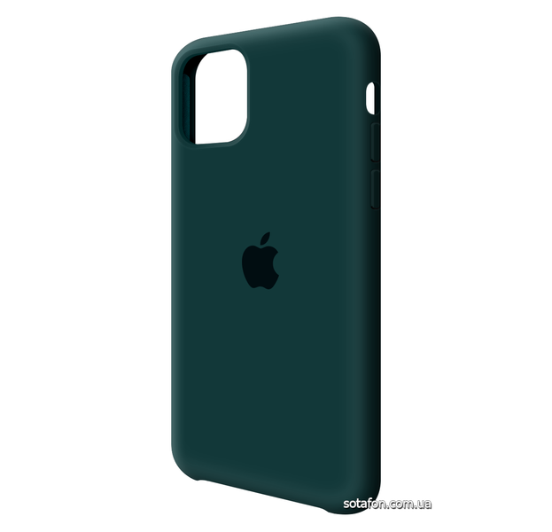 Чохол-накладка Silicone Case (AA) для iPhone 11 Pro Космічний синій 0088576290p фото | SOTAFON